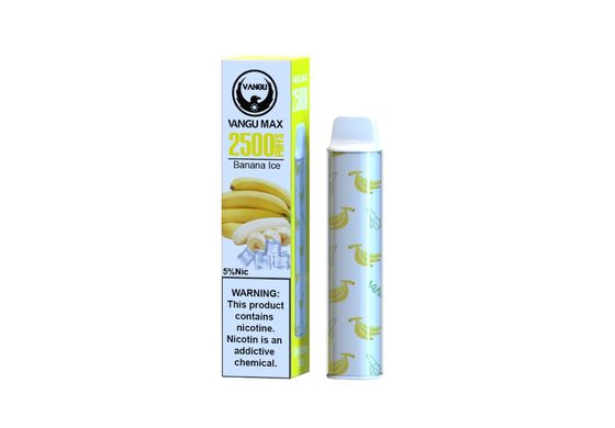 2500 Puff Banana Ice Disposable Vape Pods