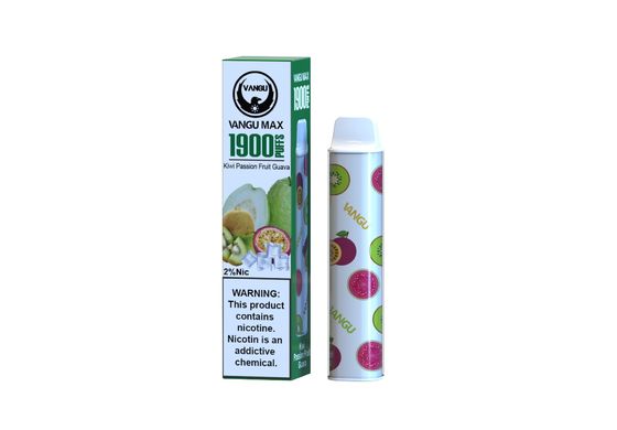 1900 Puffs Mesh Coil Disposable Vape Pods Fruit Guava Flavor