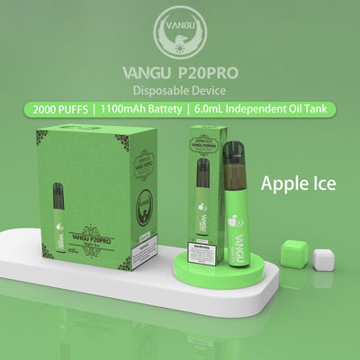 1100mah 50g Electronic Vaporizer Cigarettes Mesh Coil Type 1.0ohm