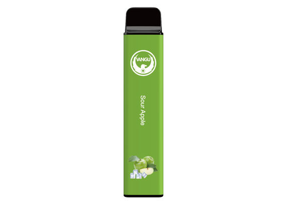 Sour Apple 1600 Puffs Electronic Health Cigarette 850mah Mesh Coil