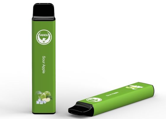 Sour Apple 1600 Puffs Electronic Health Cigarette 850mah Mesh Coil