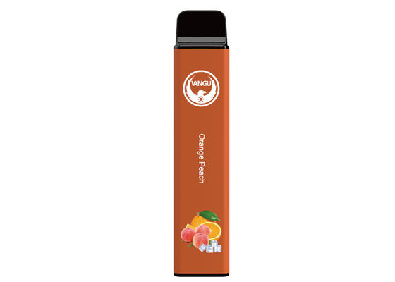 Orange Peach 850mah Disposable Electronic Cigarette rechargeable