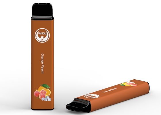 Orange Peach 850mah Disposable Electronic Cigarette rechargeable