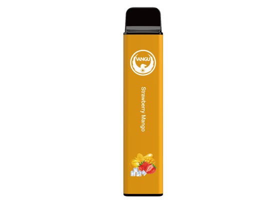 Strawberry Mango Disposable Electronic Cigarette Mesh Coil 1600 Puffs 850mAh