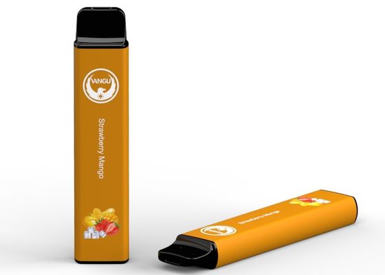 Strawberry Mango Disposable Electronic Cigarette Mesh Coil 1600 Puffs 850mAh
