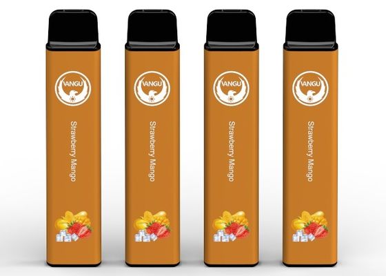 Strawberry Mango Disposable Electronic Cigarette Mesh Coil 1600 Puffs 5.0ml