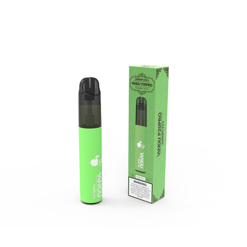 6ml 50mg Nicotine Salt E Cigarette Starter Kits 2000puffs Apple Ice