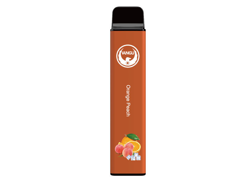 Orange Peach 850mah Disposable Electronic Cigarette rechargeable