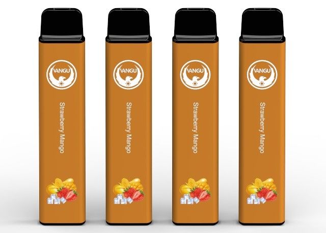 Strawberry Mango Disposable Electronic Cigarette Mesh Coil 1600 Puffs 5.0ml